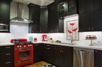 Минимализм немецкая крашенная кухня Germes, ДСП 1м Вариант 276