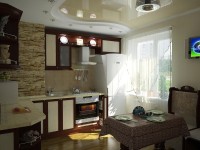Хай-тек немецкая пластик кухня Germes, ДСП 1м Вариант 690