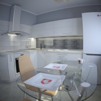 Барокко немецкая пластик кухня Deluxe, ДСП 1м Вариант 1525