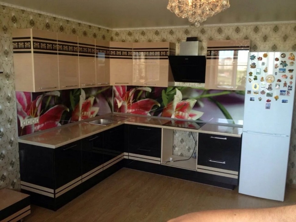 Бароко східна плівкова кухня Deluxe, ДСП 1м Варіант 2011
