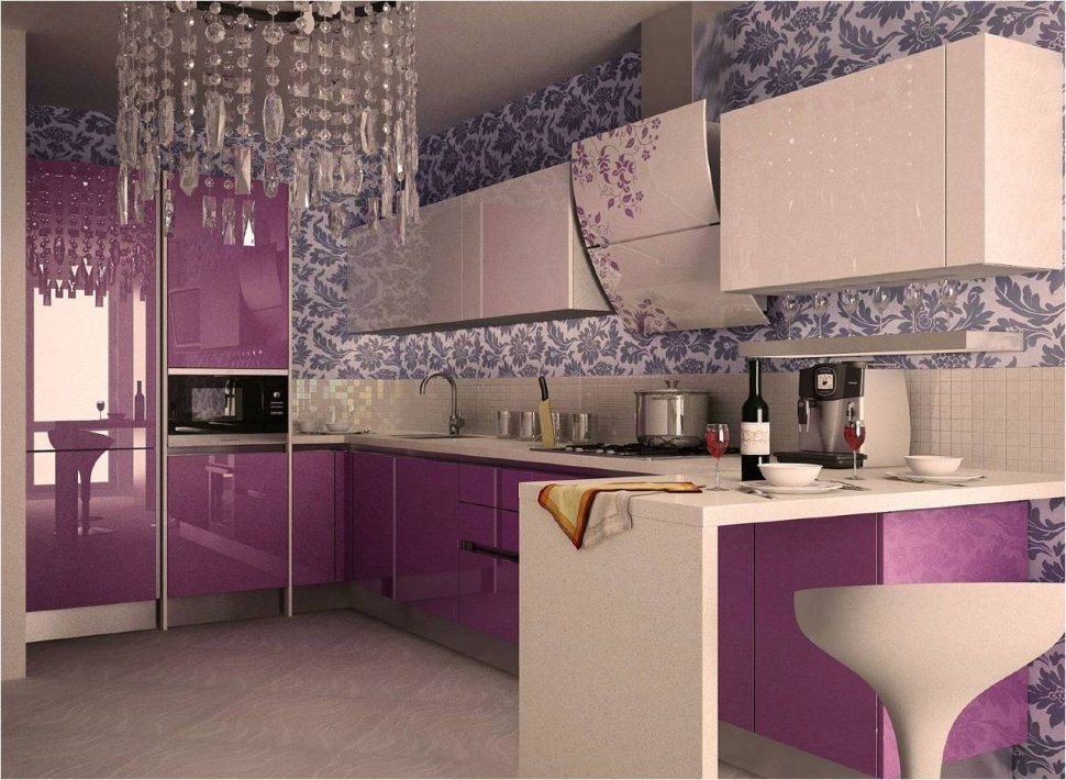 Прованс европейская кухня пленка Germes, ДСП 1м Вариант 948