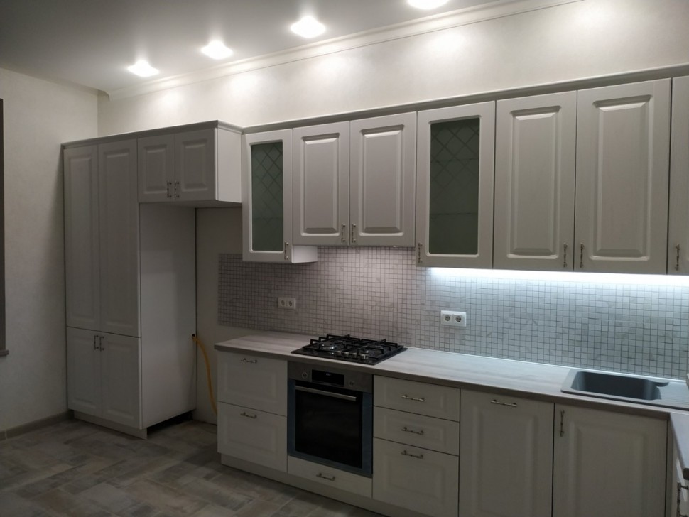 Прованс американська скляна кухня Deluxe, ДСП 1м Варіант 2226