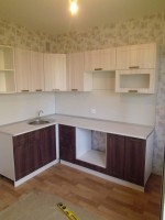 Лофт американська пластик кухня Deluxe, ДСП 1м Варіант 1622