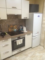 Модерн европейская пластик кухня Deluxe, ДСП 1м Вариант 1697