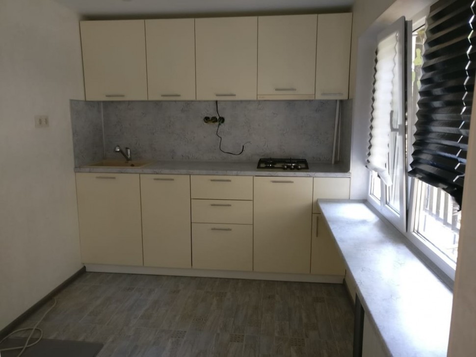 Хай-тек американська пластикова кухня Deluxe, ДСП 1м Варіант 1780