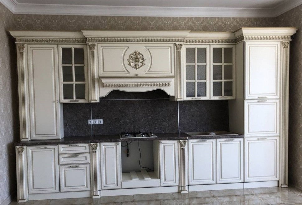 Класична американська рамочна мдф кухня Deluxe, ДСП 1м Варіант 1853