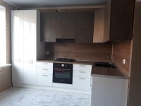 Кантрі німецька пластик кухня Deluxe, ДСП 1м Варіант 1560