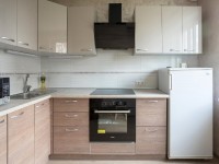 Рококо американская пластиковая кухня Germes, ДСП 1м Вариант 645