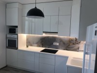 Класcика европейская крашенная кухня Deluxe, ДСП 1м Вариант 1271