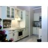 Кантри европейская стеклянная кухня Germes, ДСП 1м Вариант 986