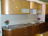 Кантри восточная крашенная кухня Germes, ДСП 1м Вариант 147