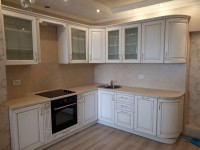 Фіолетова кухня 6 метрів кутова Germes ДСП, МДФ 1 метр Варіант 2529