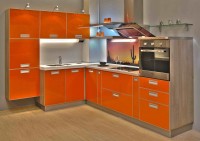 Минимализм американская кухня краска Germes, ДСП 1м Вариант 253