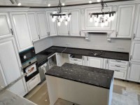 Лофт американская пластиковая кухня Germes, ДСП 1м Вариант 523