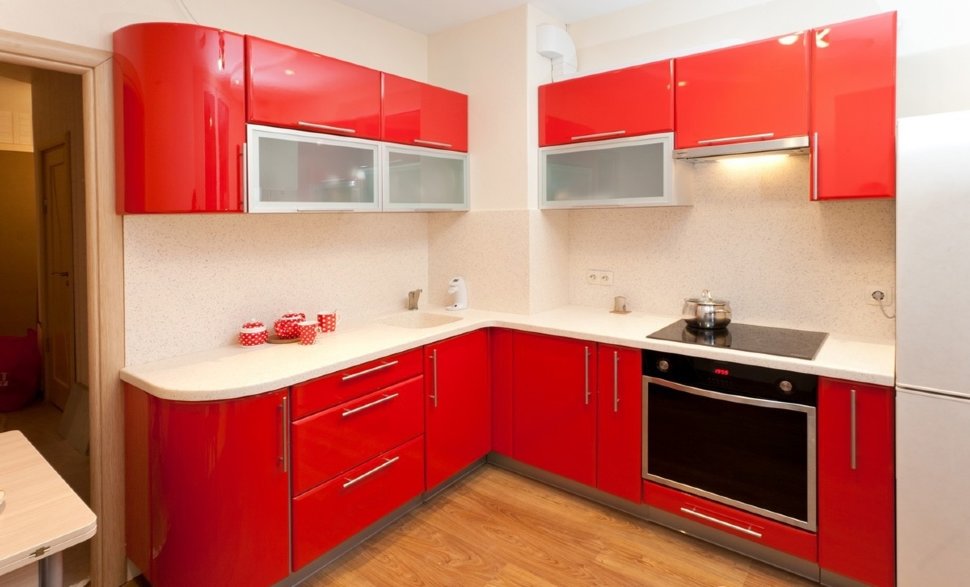 Лофт немецкая крашенная кухня Germes, ДСП 1м Вариант 241