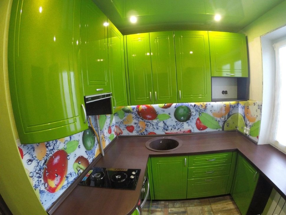 Кантри европейская пленочная кухня Germes, ДСП 1м Вариант 900