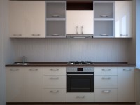 Барокко немецкая пластик кухня Germes, ДСП 1м Вариант 423