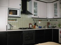Синя кухня 3 метри кутова Germes ДСП, МДФ 1 метр Варіант 2495
