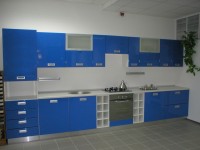 Минимализм восточная крашенная кухня Germes, ДСП 1м Вариант 262
