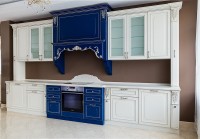 Прованс итальянская кухня из натурального дерева Deluxe, ДСП 1м Вариант 1189