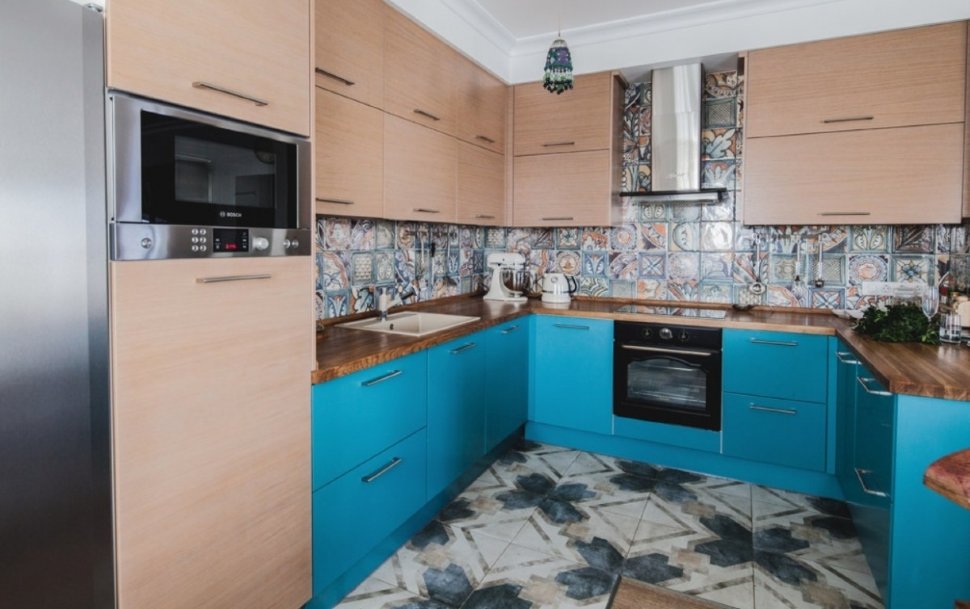 Лофт итальянская кухня краска Germes, ДСП 1м Вариант 240