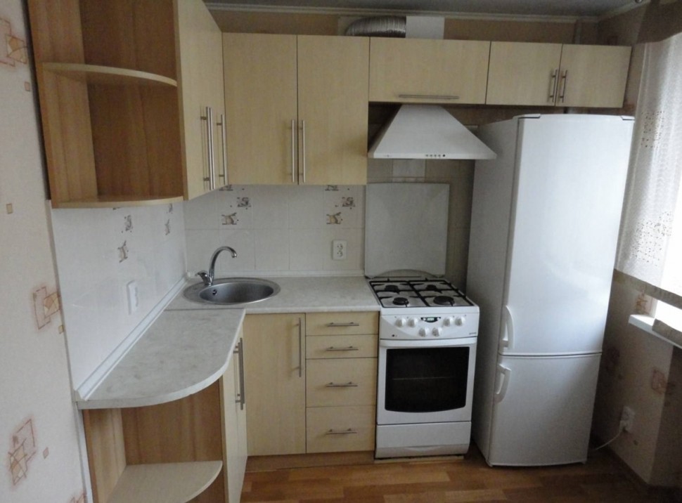 Американська пластикова кухня Deluxe, ДСП 1м Варіант 1689