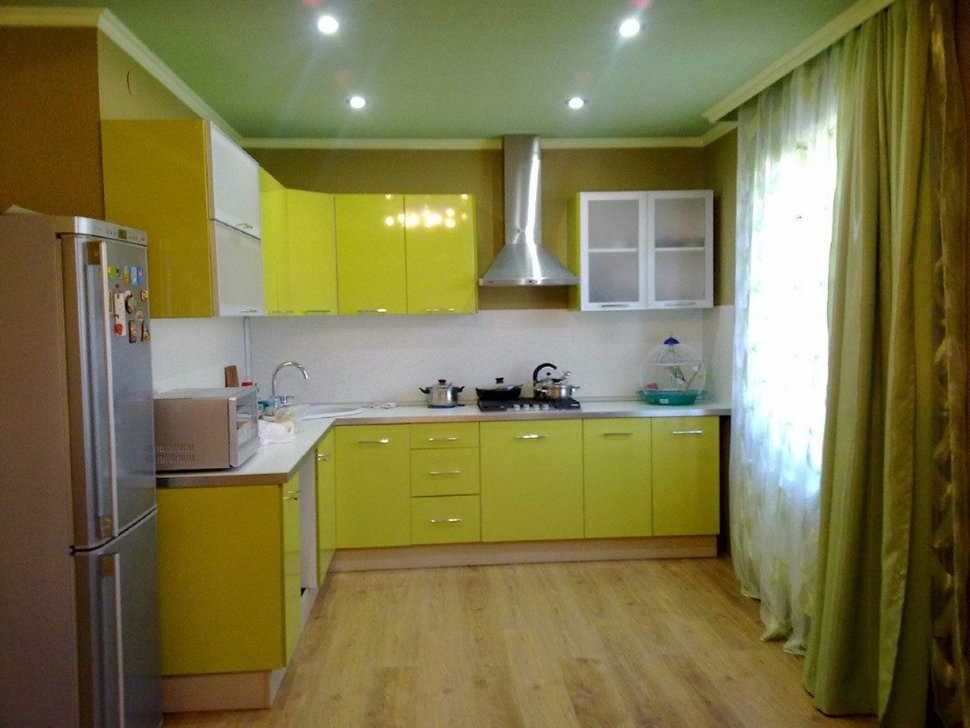Рококо итальянская крашенная кухня Germes, ДСП 1м Вариант 353