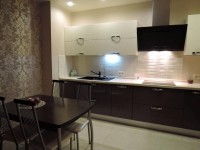 Біла кухня 2 метри кутова Germes ДСП, МДФ 1 метр Варіант 2264