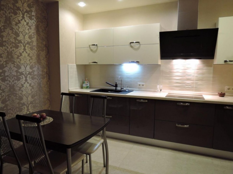 Біла кухня 2 метри кутова Germes ДСП, МДФ 1 метр Варіант 2264