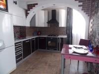 Синя кухня 2 метри кутова Germes ДСП, МДФ 1 метр Варіант 2491