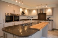Бароко східна пластикова кухня Deluxe, ДСП 1м Варіант 1506