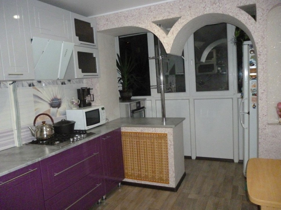 Блакитна кухня 3 метри кутова Germes ДСП, МДФ 1 метр Варіант 2299