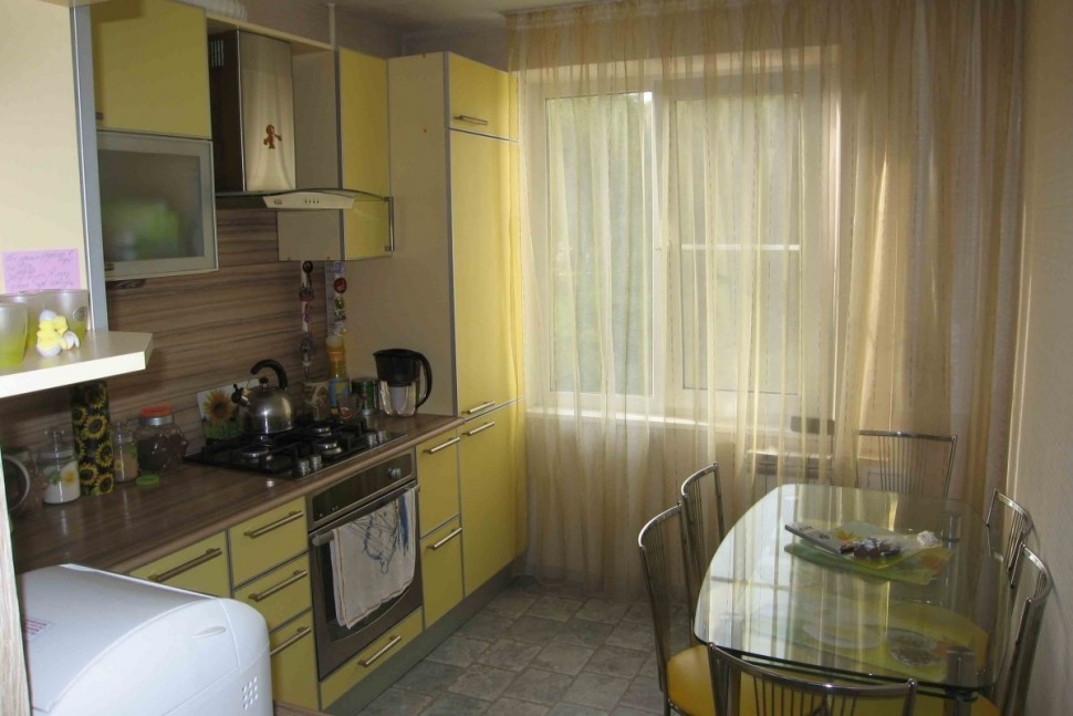 Мінімалізм американська кухня фарба Deluxe, ДСП 1м Варіант 1361