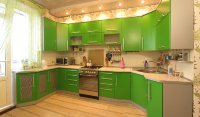 Классическая американская крашенная кухня Germes, ДСП 1м Вариант 187