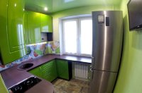 Кантри немецкая кухня краска Germes, ДСП 1м Вариант 157