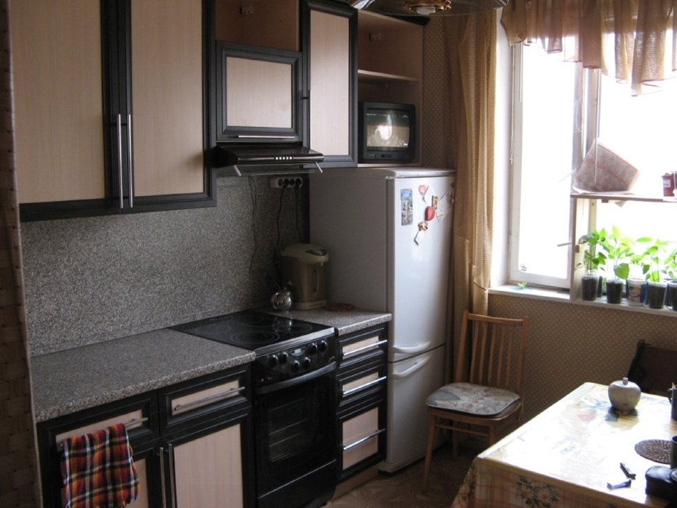 Рококо итальянская пластик кухня Germes, ДСП 1м Вариант 659