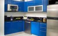 Рококо итальянская пластик кухня Germes, ДСП 1м Вариант 657