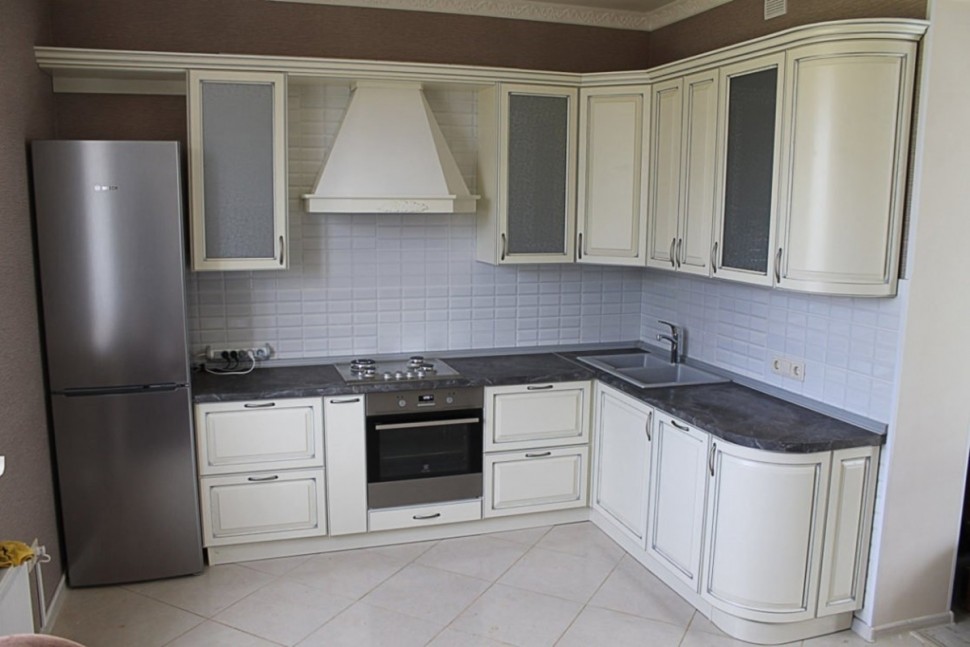 Рококо італійська кухня шпон Deluxe, ДСП 1м Варіант 1469