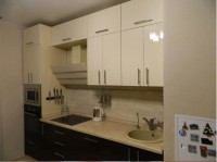Розовая кухня 2 метра угловая Germes ДСП, МДФ 1 метр Вариант 2462