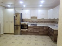 Рожева кухня 2 метри кутова Germes ДСП, МДФ 1 метр Варіант 2463