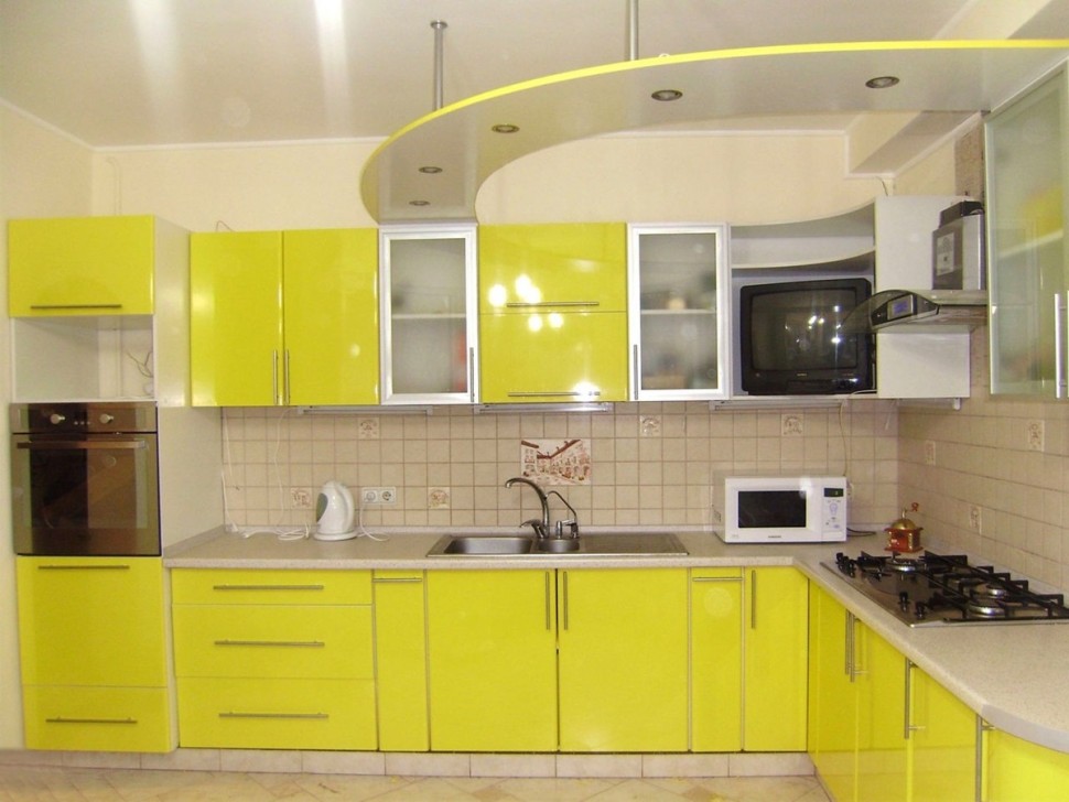 Рококо німецька плівкова кухня Deluxe, ДСП 1м Варіант 2091