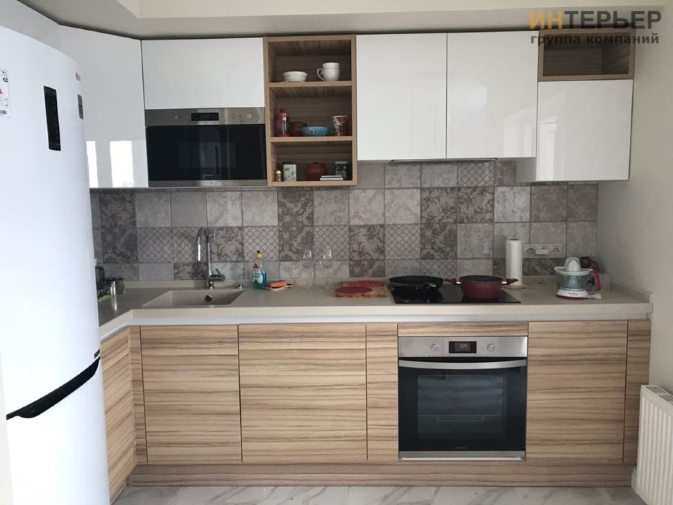 Модерн европейская пленочная кухня Germes, ДСП 1м Вариант 939