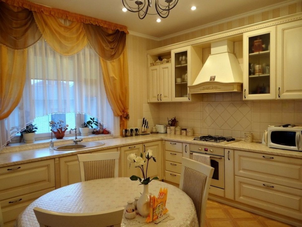 Блакитна кухня 2 метри кутова Germes ДСП, МДФ 1 метр Варіант 2292