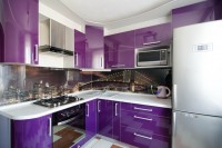 Лофт европейская кухня краска Germes, ДСП 1м Вариант 233