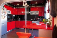 Кантри восточная крашенная кухня Germes, ДСП 1м Вариант 146