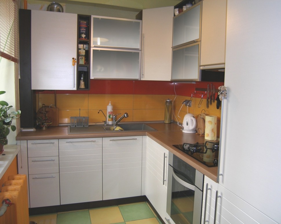 Бароко східна пластикова кухня Deluxe, ДСП 1м Варіант 1508