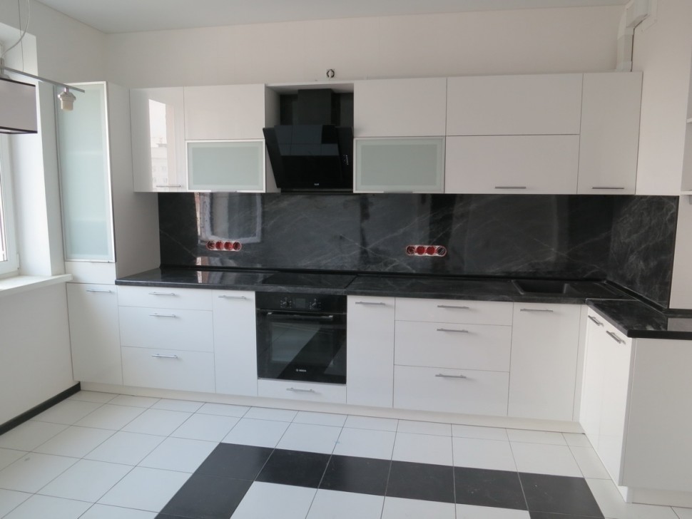 Бароко східна пластикова кухня Deluxe, ДСП 1м Варіант 1510