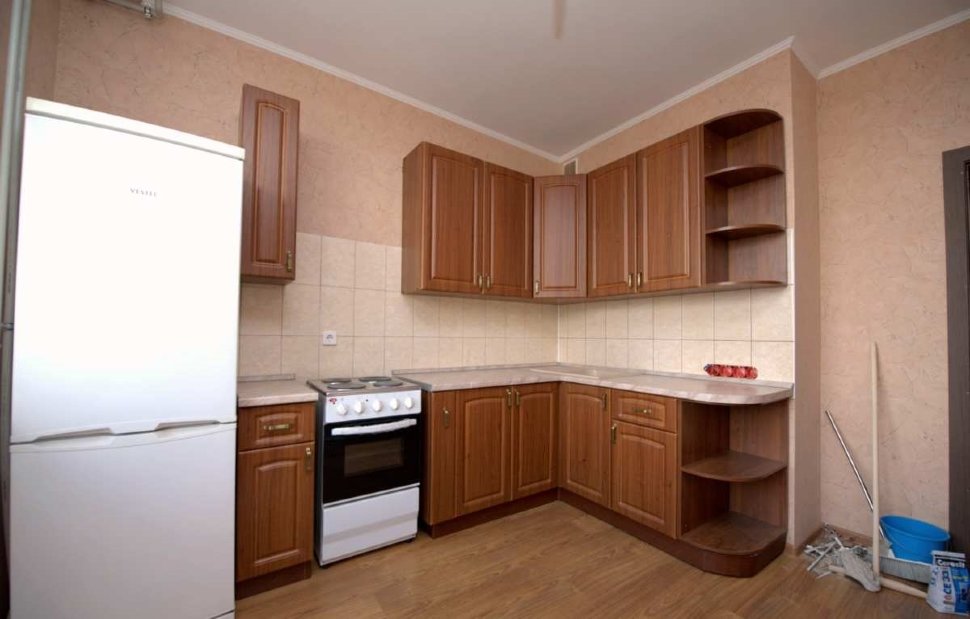 Прованс американская стеклянная кухня Germes, ДСП 1м Вариант 1072