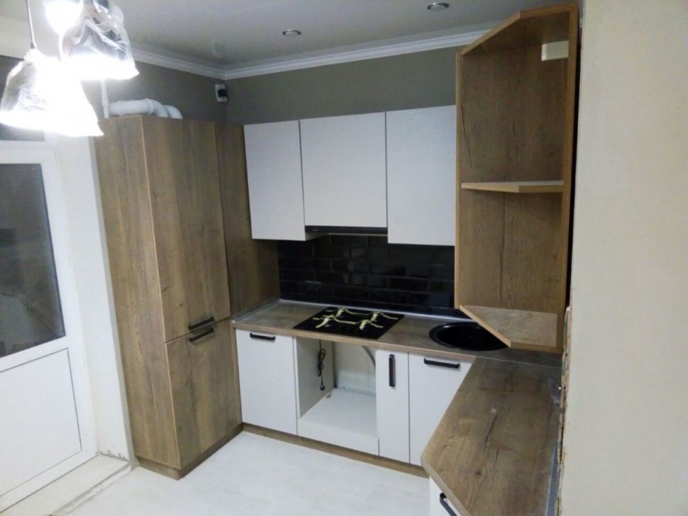 Прованс східна пластик кухня Deluxe, ДСП 1м Варіант 1717
