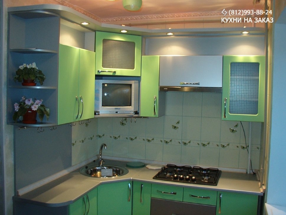Рококо итальянская кухня краска Germes, ДСП 1м Вариант 362